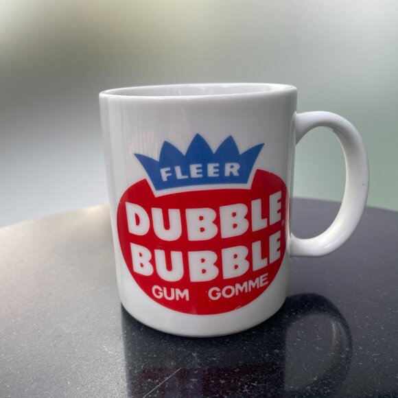 Dubble Bubble Gum Fleer Vintage Coffee Cup 3.5" - Picture 2 of 4
